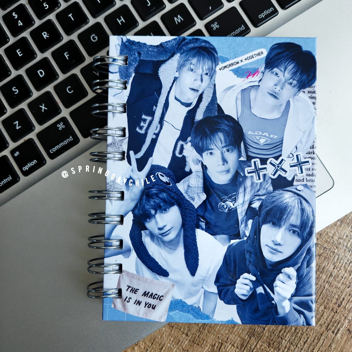 Mini Cuaderno TXT BLUE