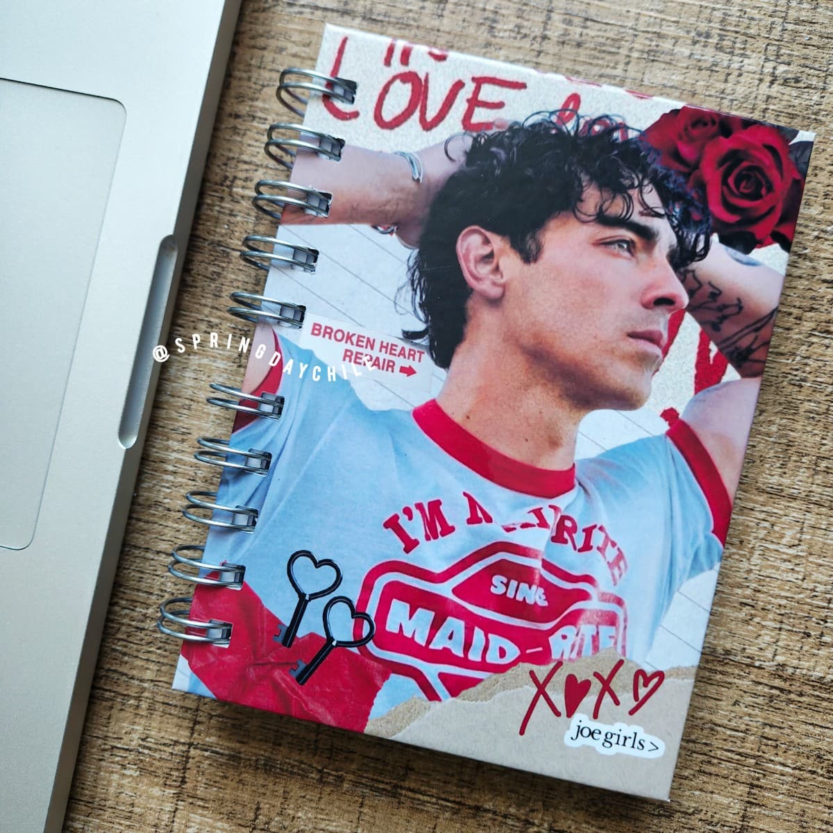 Mini Cuaderno JOE JONAS