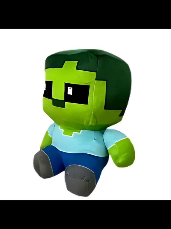 Peluche Zombie Minecraft