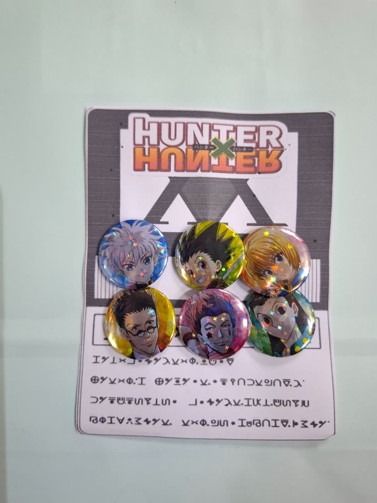 Chapitas Hunter X Hunter