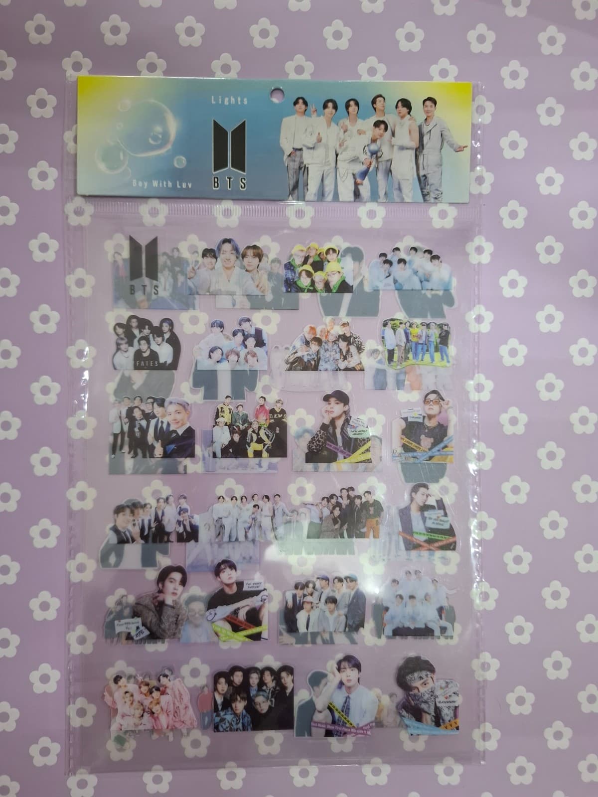 Stickers Transparentes BTS
