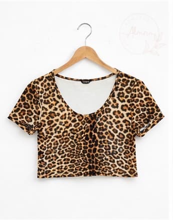 Polera animal print 