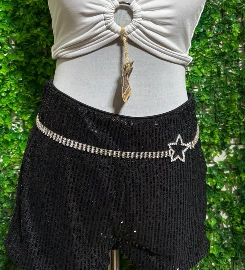 Cinturón Estrella Plateado