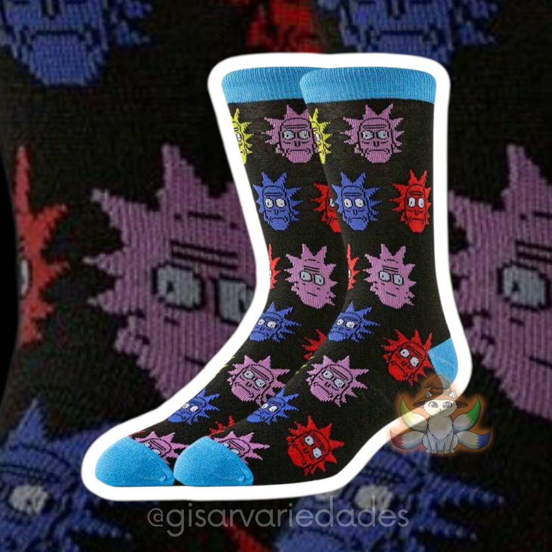 Calcetas Rick y Morty - Cabezas Rick