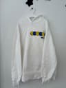 Poleron con gorro blanco ZARA 1