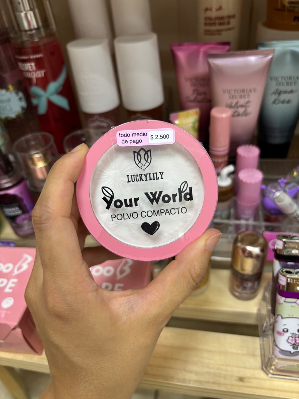 Polvo compacto translúcido 