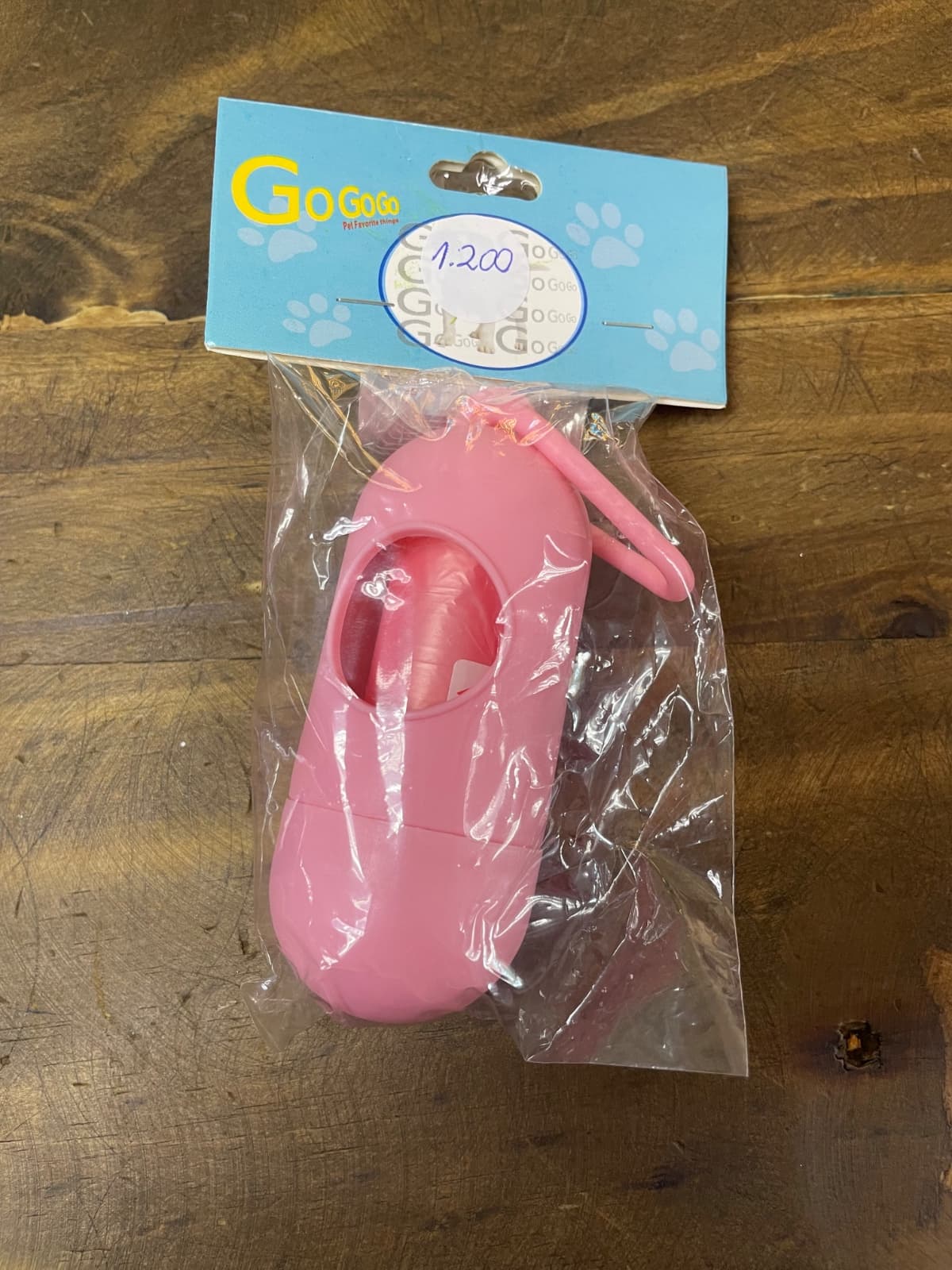 Dispensador + Bolsas Para Excremento Rosa