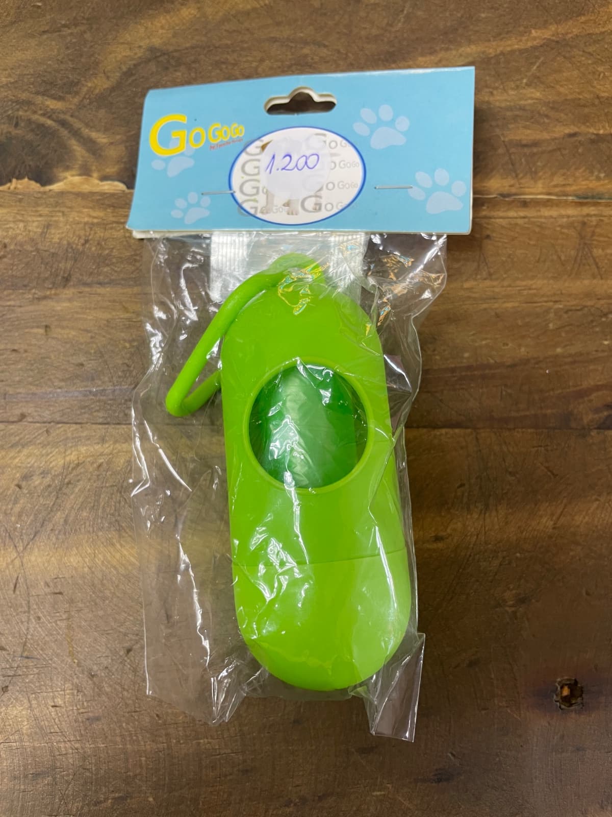 Dispensador + Bolsas Para Excremento Verde