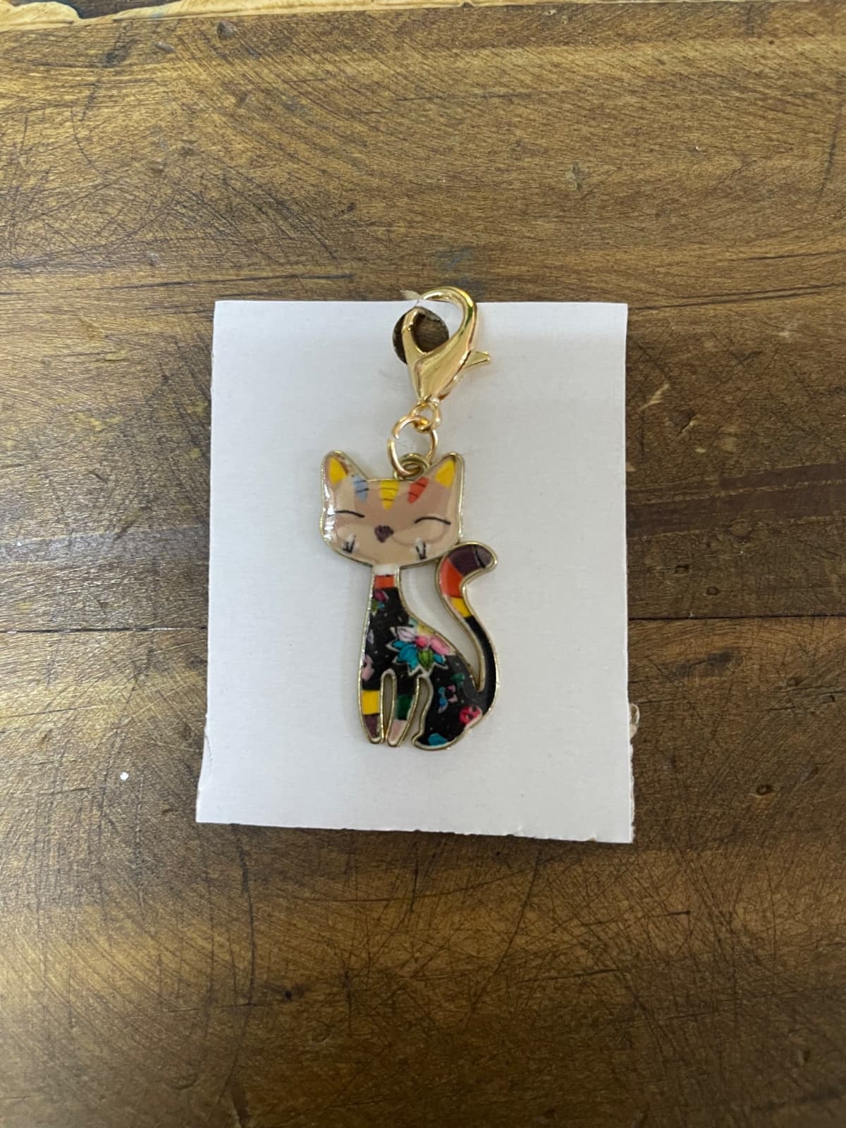 Llavero gato colores