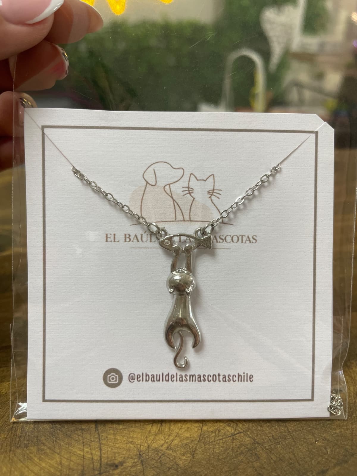 Collar gatito pescado