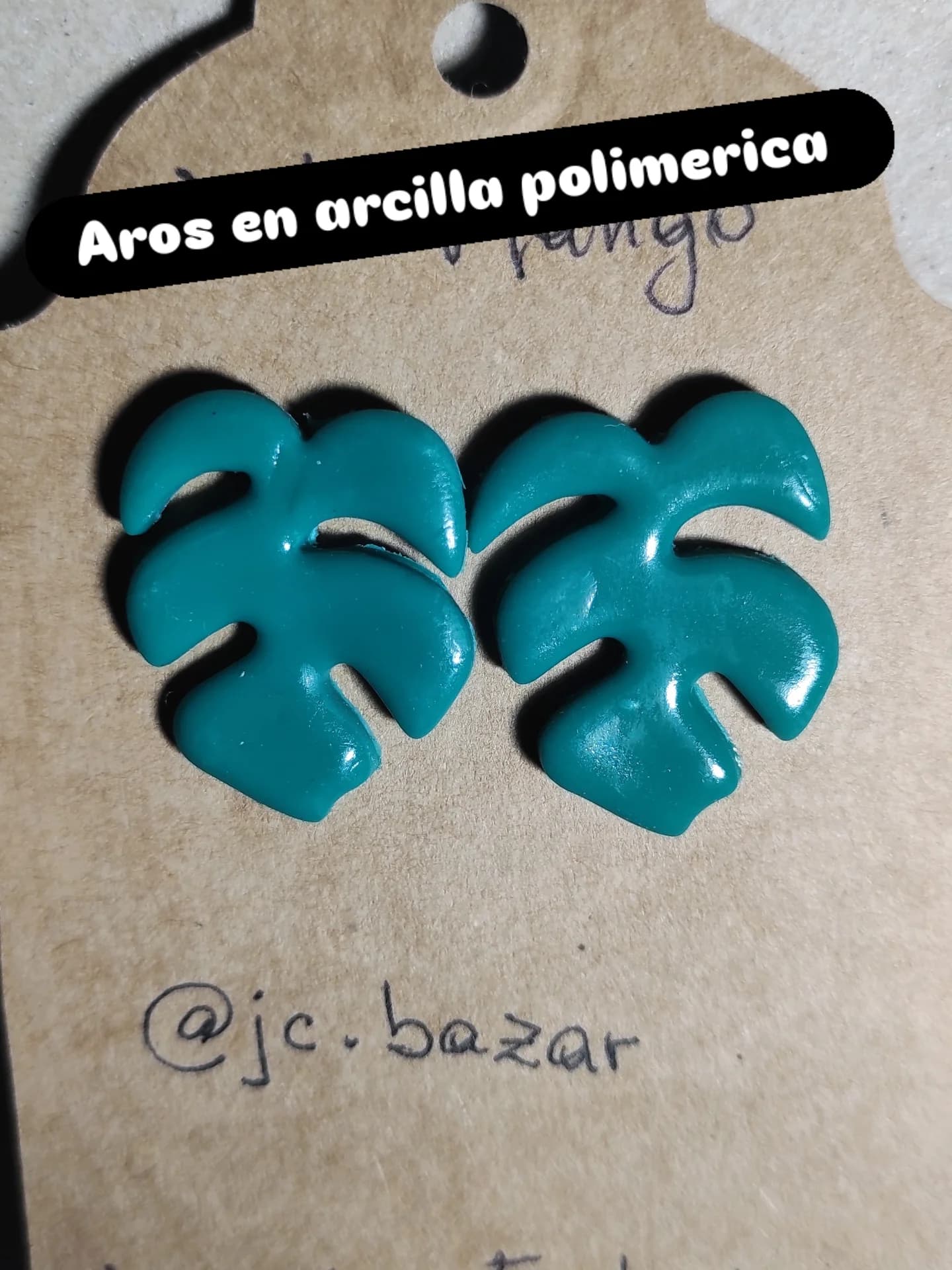 Aros de arcilla polimerica 