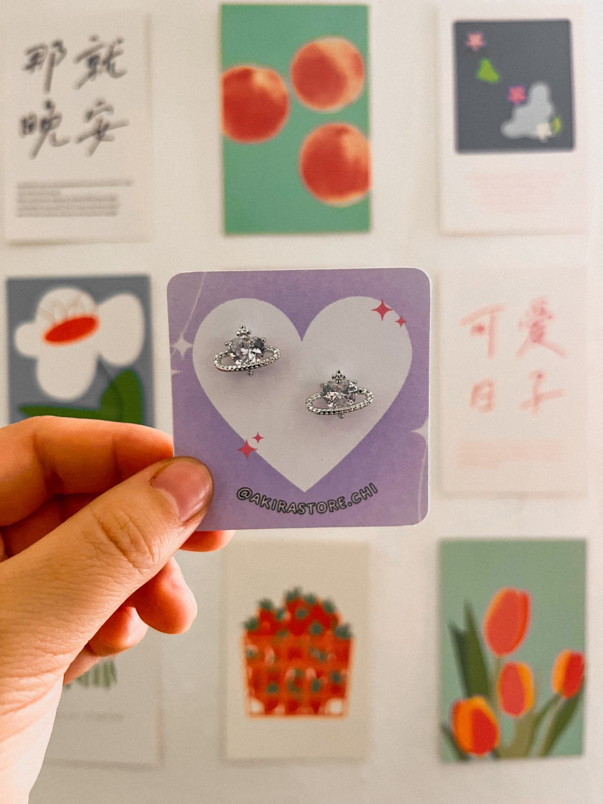 aros vivienne plateados 