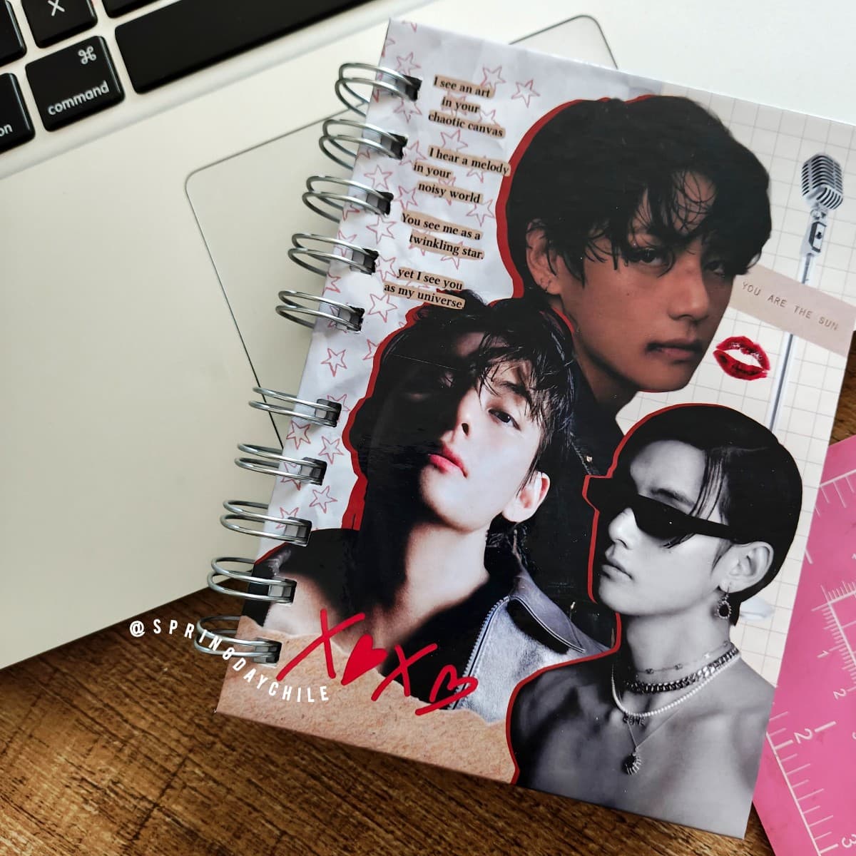 Mini Cuaderno KIM TAEHYUNG - ELLE