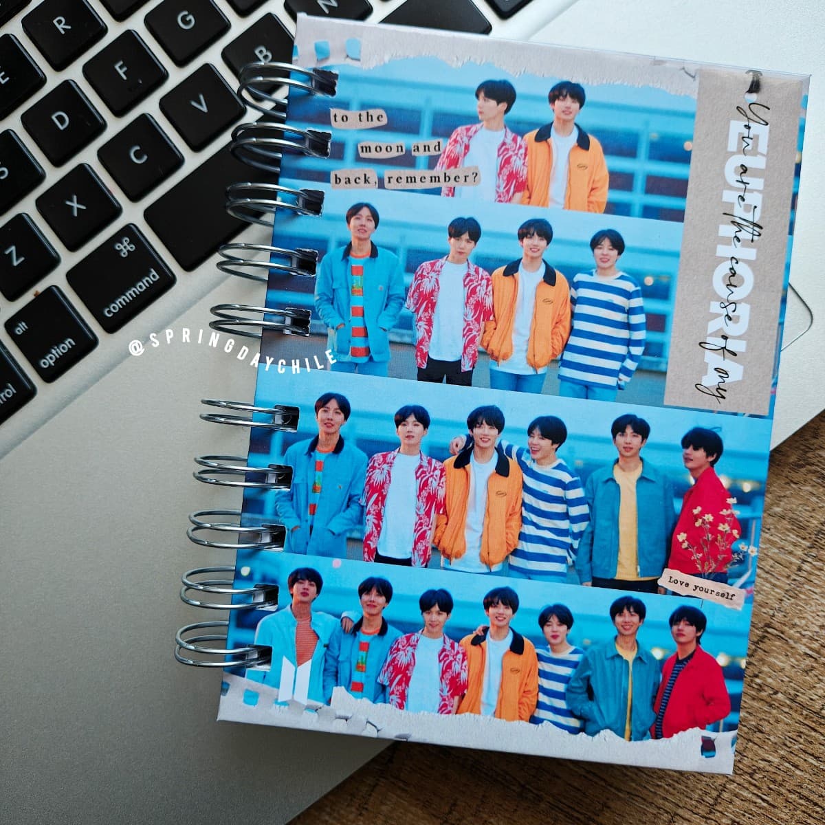 Mini Cuaderno BTS - EUPHORIA MV