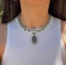 Choker Amuleto labradorita 1