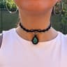 choker Amuleto Crisocola 1
