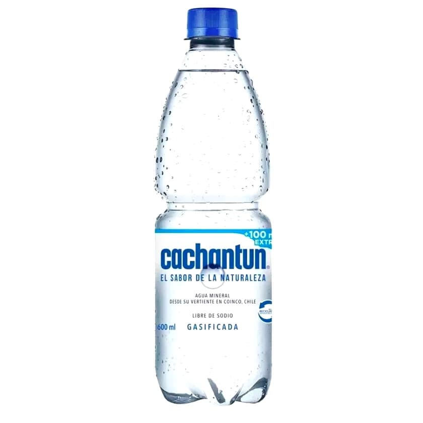 Agua Cachantun con Gas 600cc