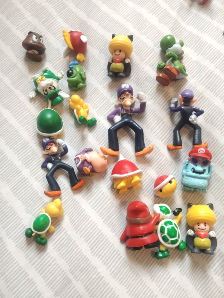 Figuritas chicas Super Mario