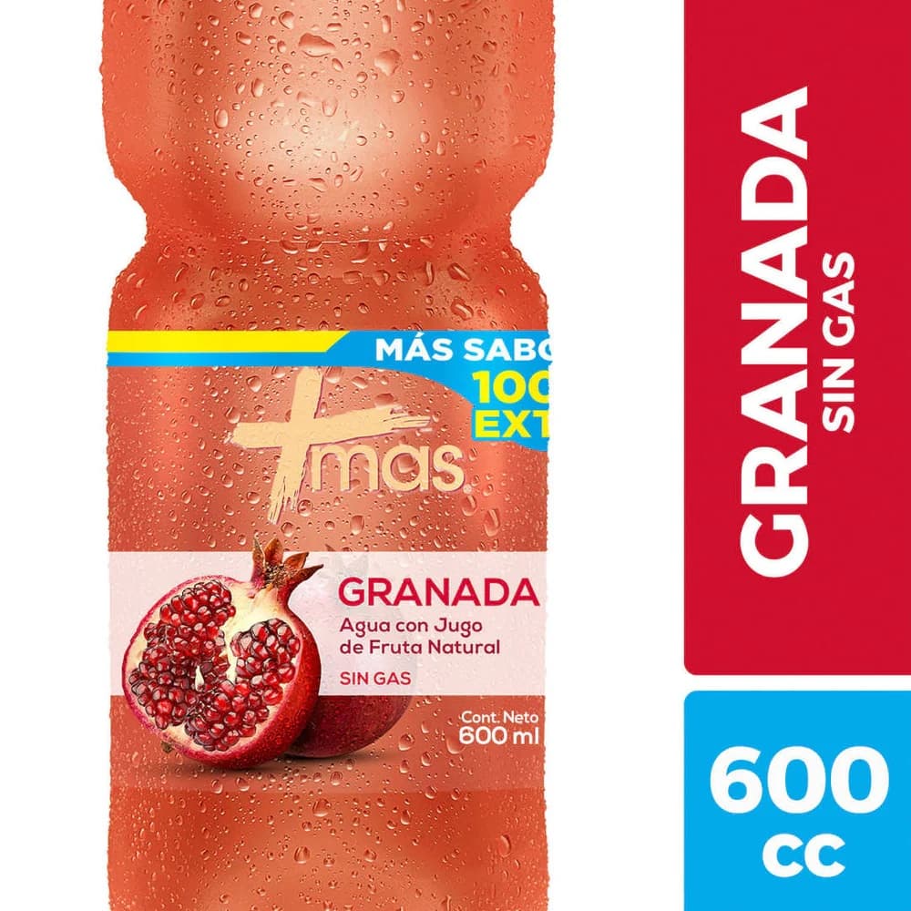 Agua Cachantun Más Granada 600cc 