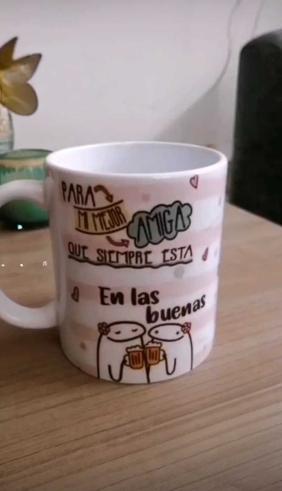 Tazón amiga sublimado