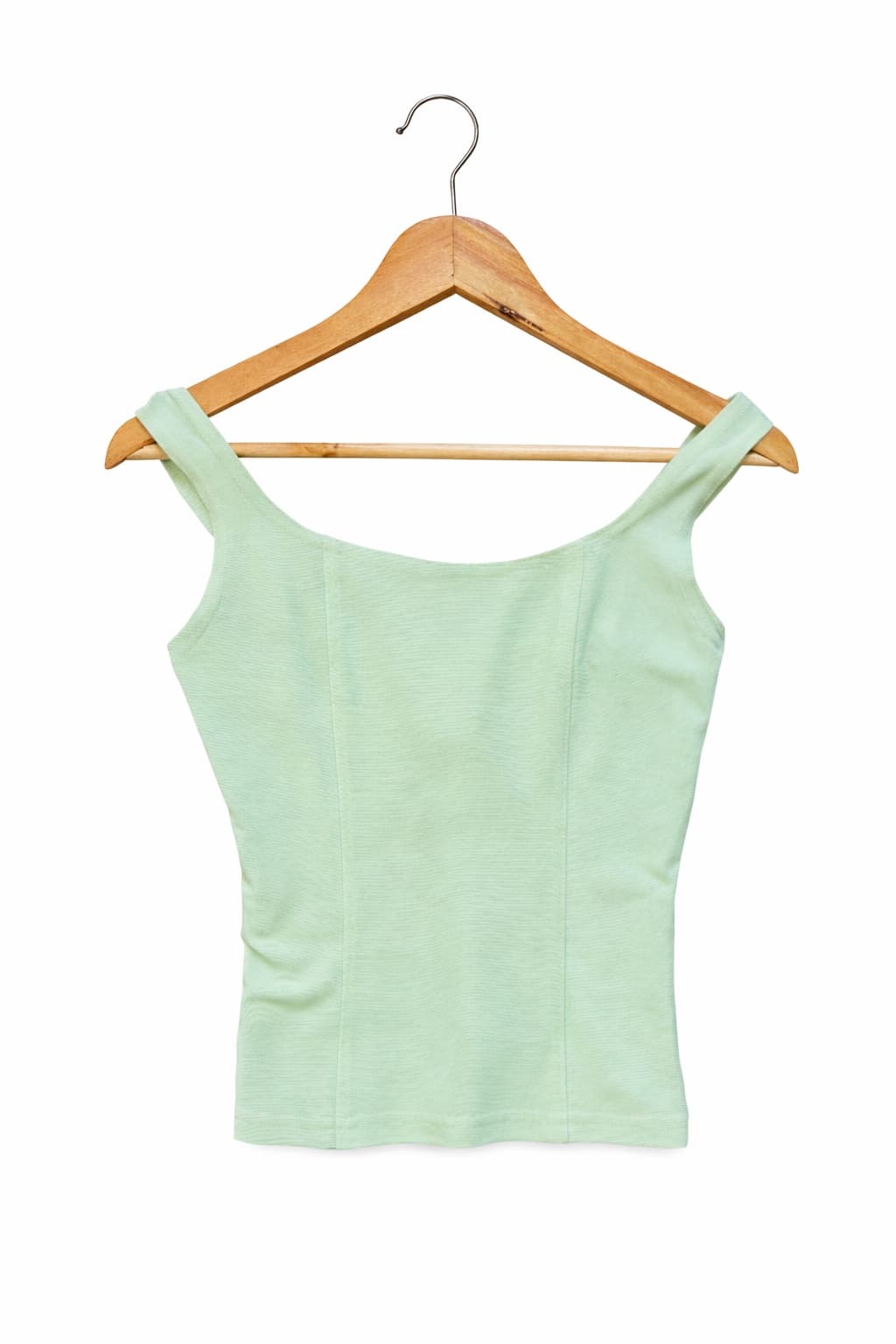 Polera verde agua