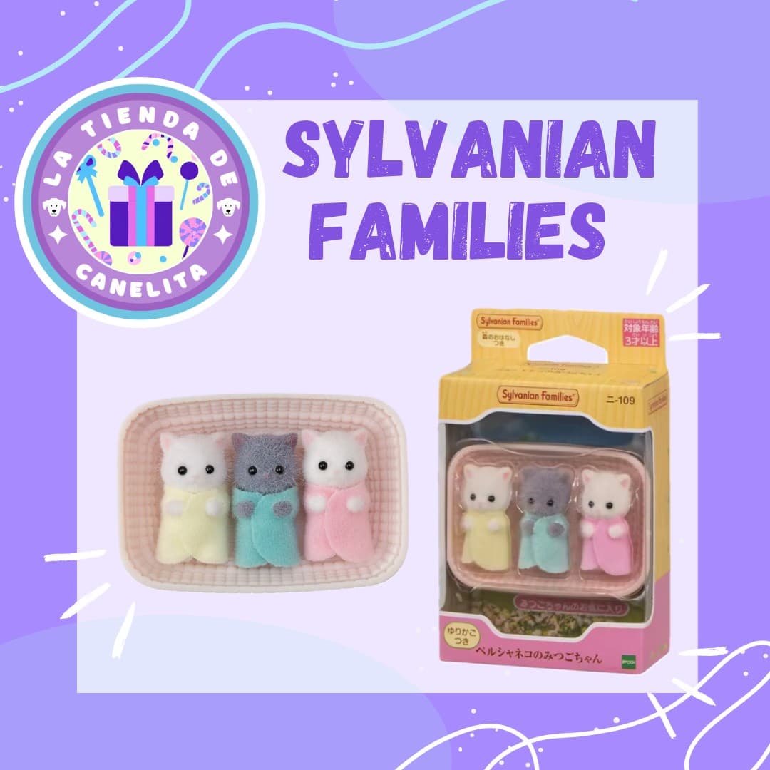 Sylvanian Families Gatitos bebé Persa