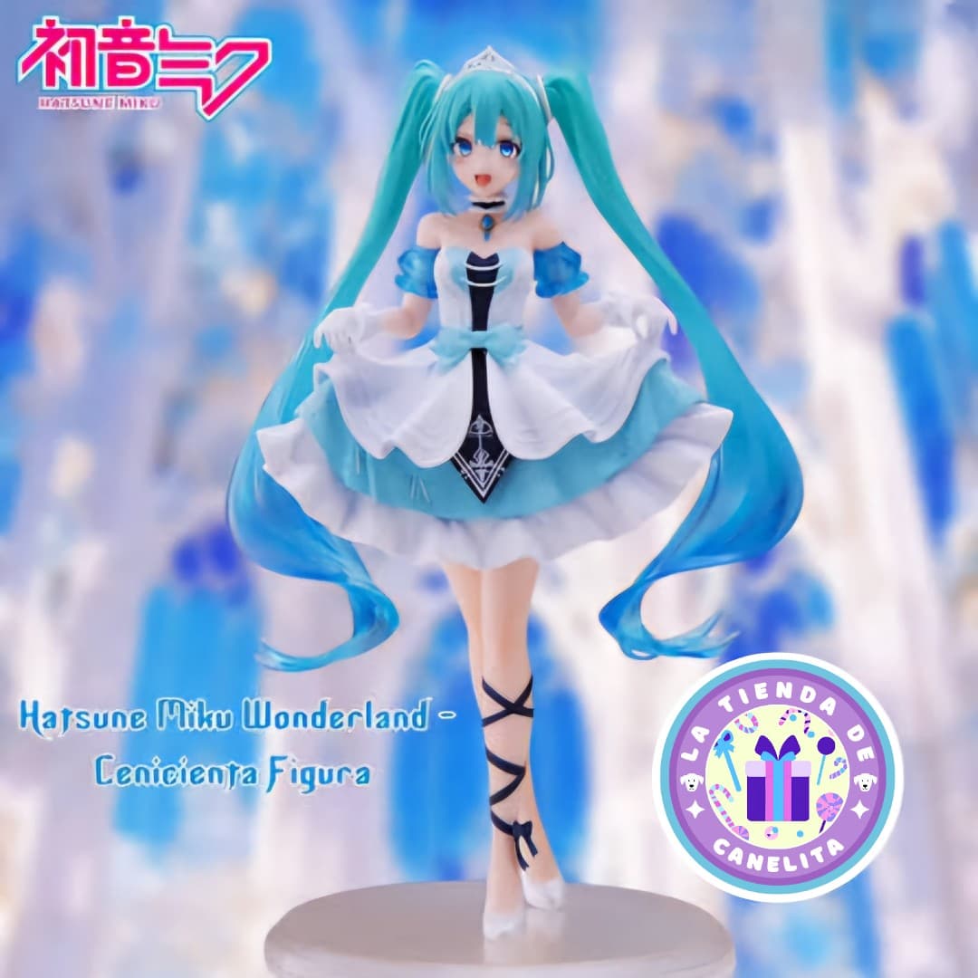 Figura Hatsune Miku Wonderland-Cenicienta