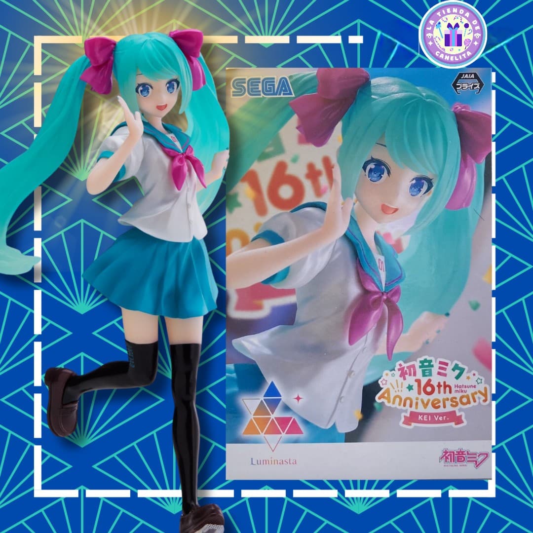 Figura Hatsune Miku 16° Aniversario