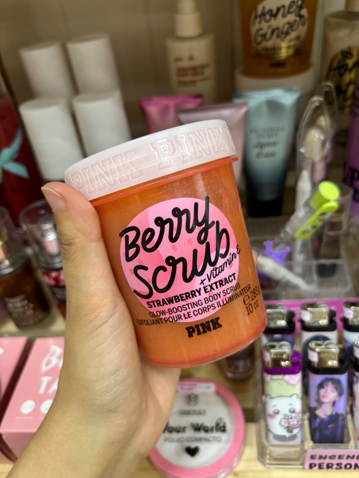 Exfoliante Corporal aroma Berry - PINK