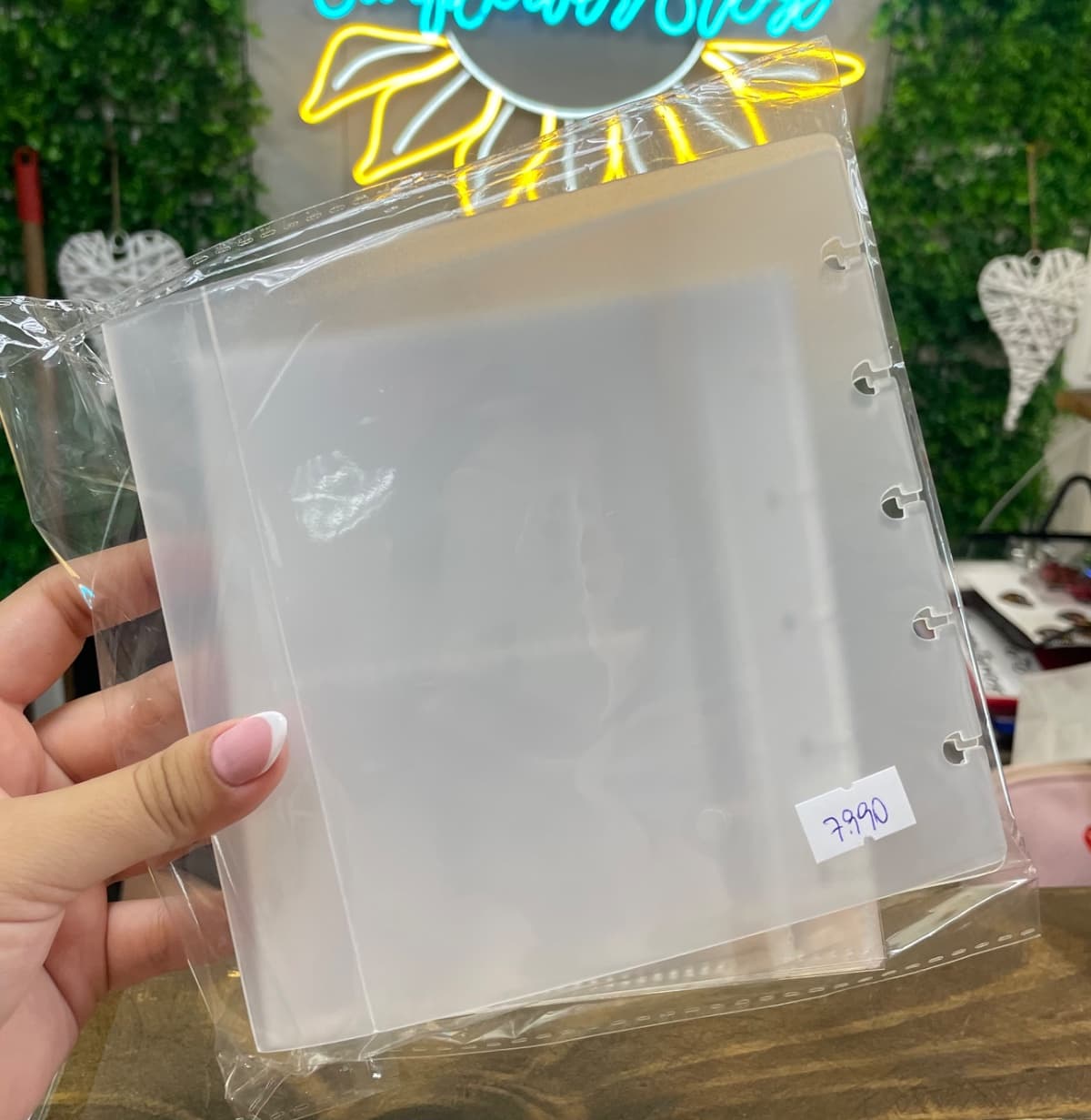 Binder Transparente