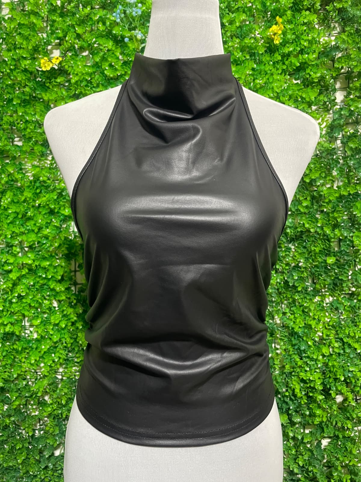 Top Ecocuero - Negro