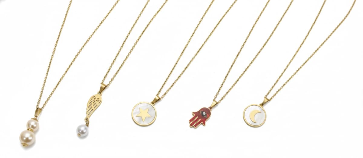 Cadena Acero Doradas y Plateadas