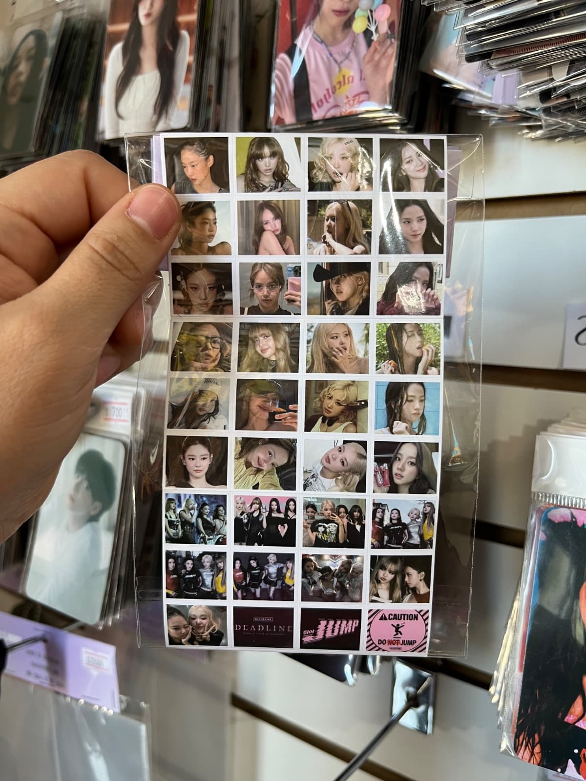 set de sticker blackpink