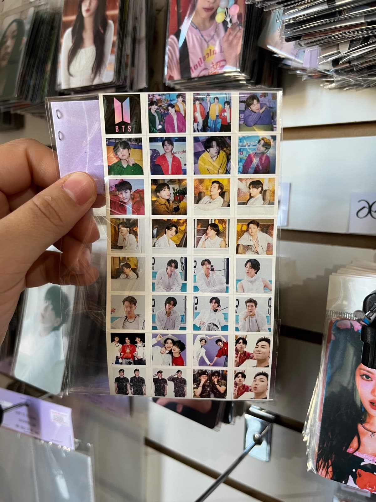 set sticker bts