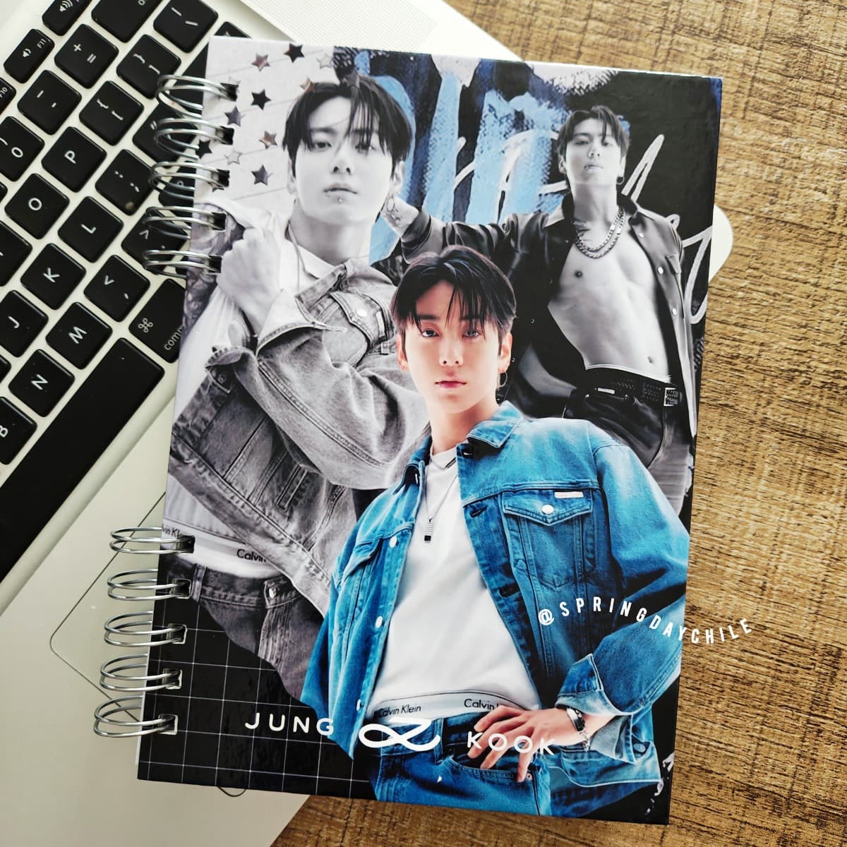 A5 Cuaderno Jungkook Calvin Klein #03