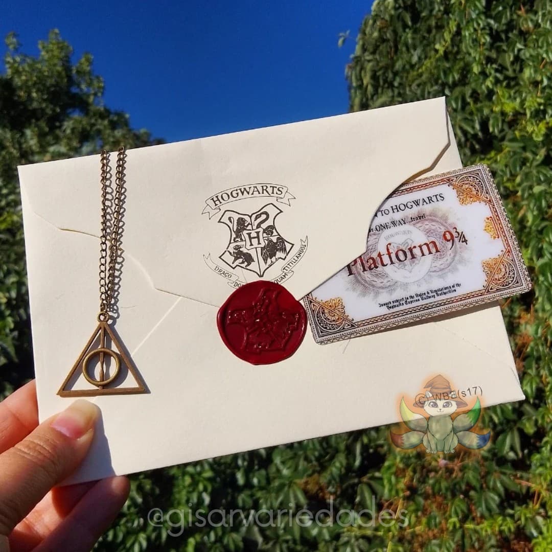Set Carta de Hogwarts (Harry Potter)