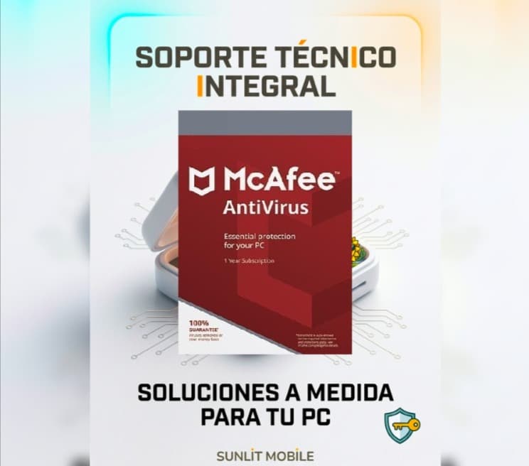 McAfee AntiVirus (1 Año / 1 Equipo)