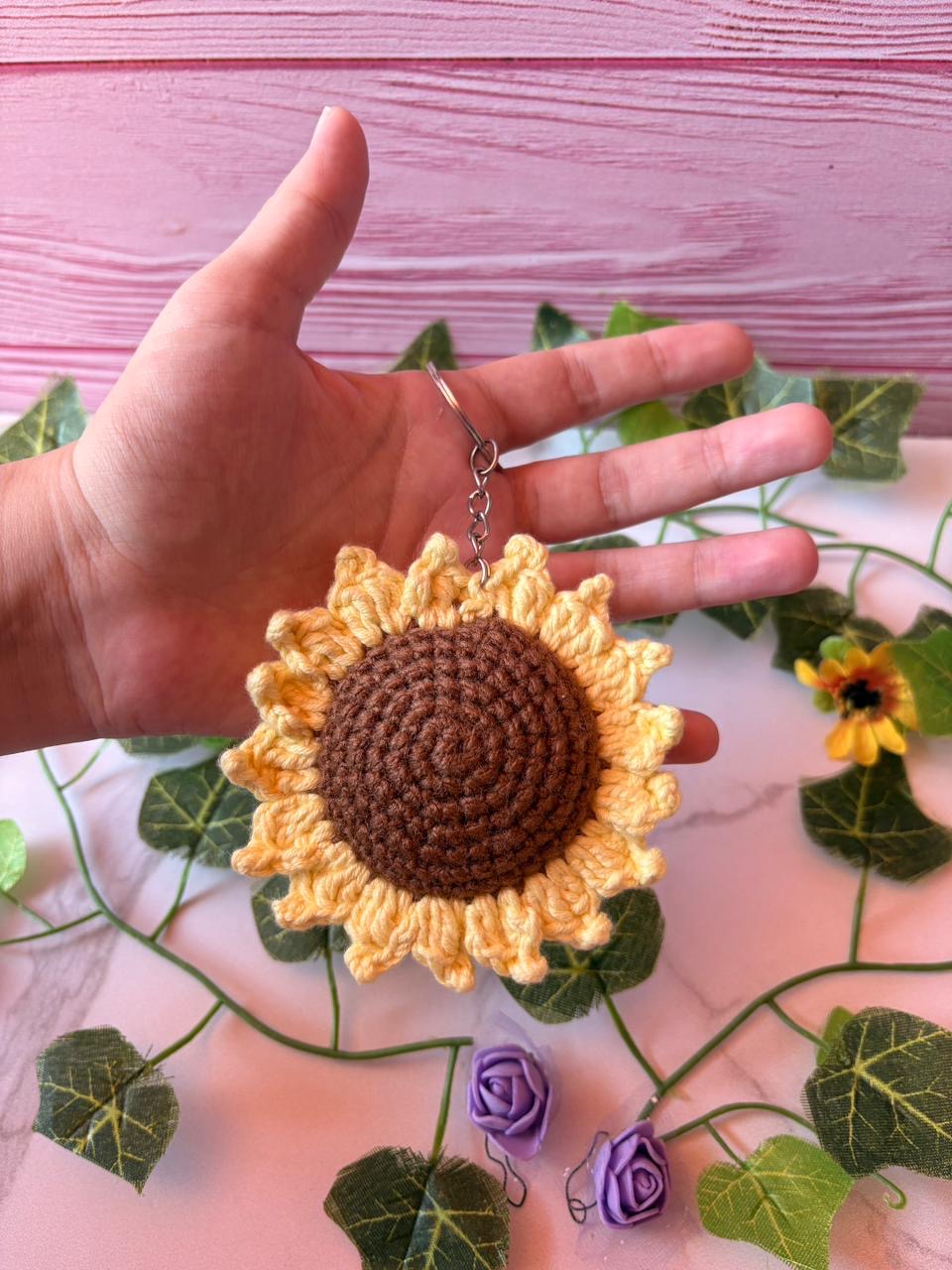 Llavero girasol