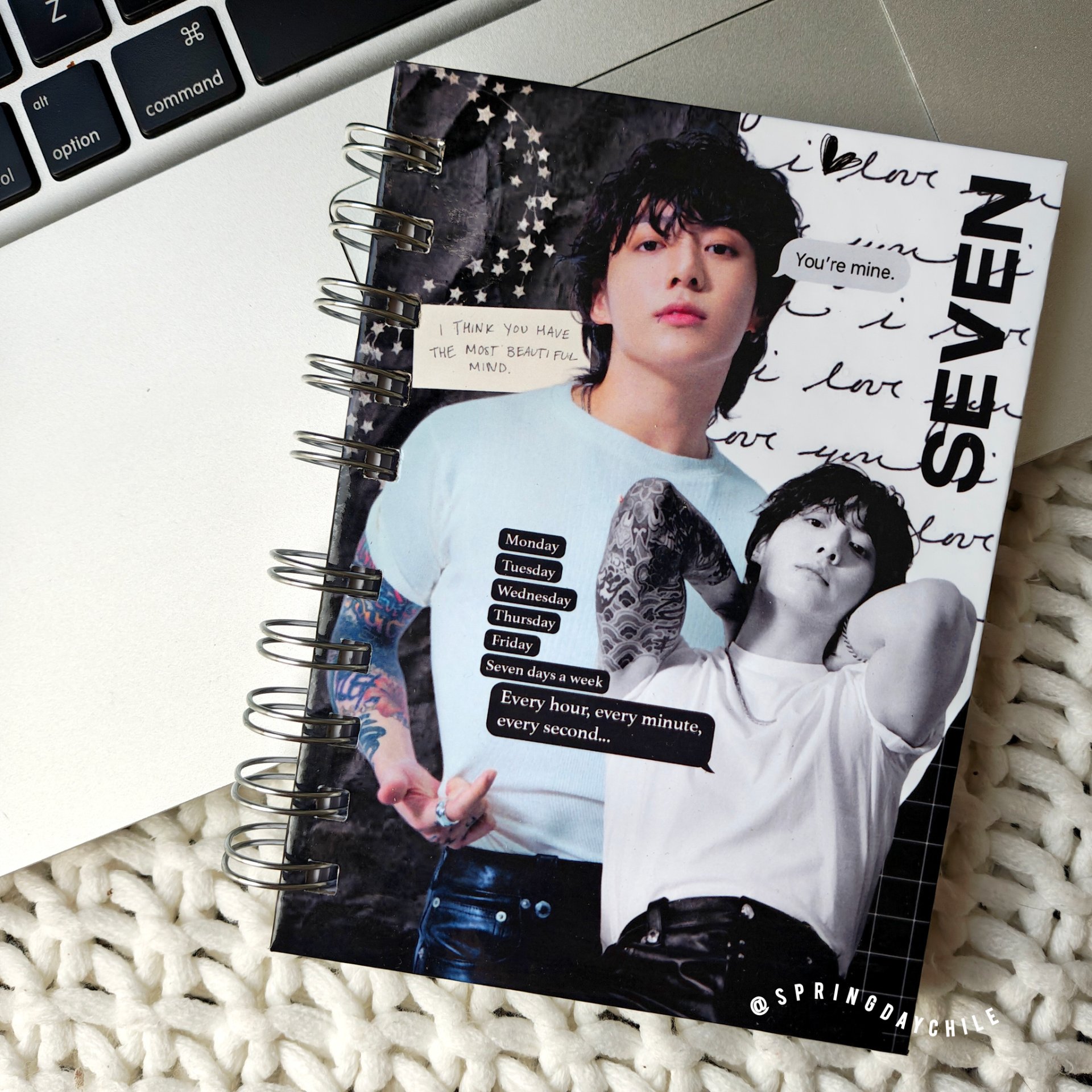 JUNGKOOK SEVEN - Mini Cuaderno