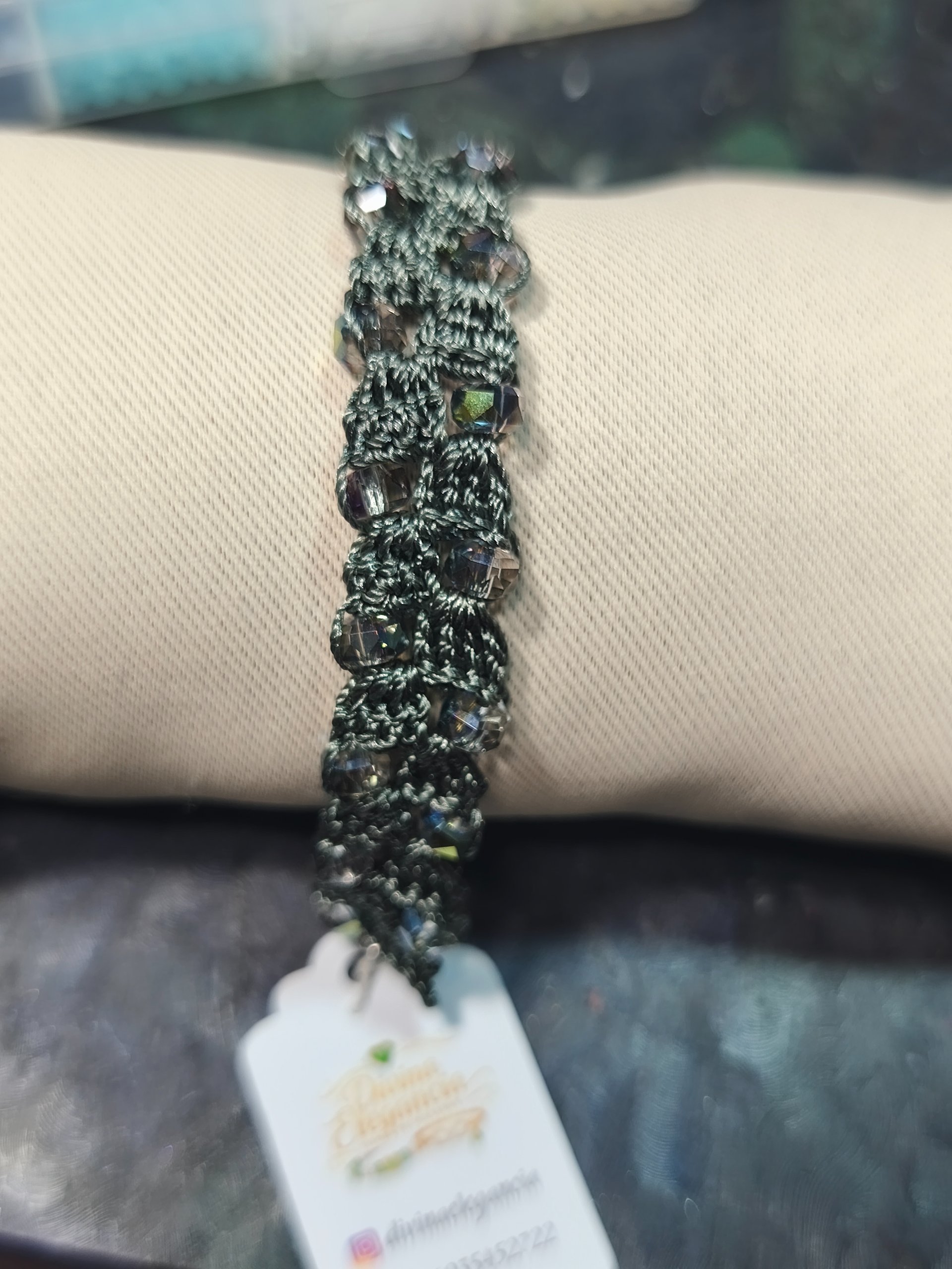 Brazalete gris 6 mm