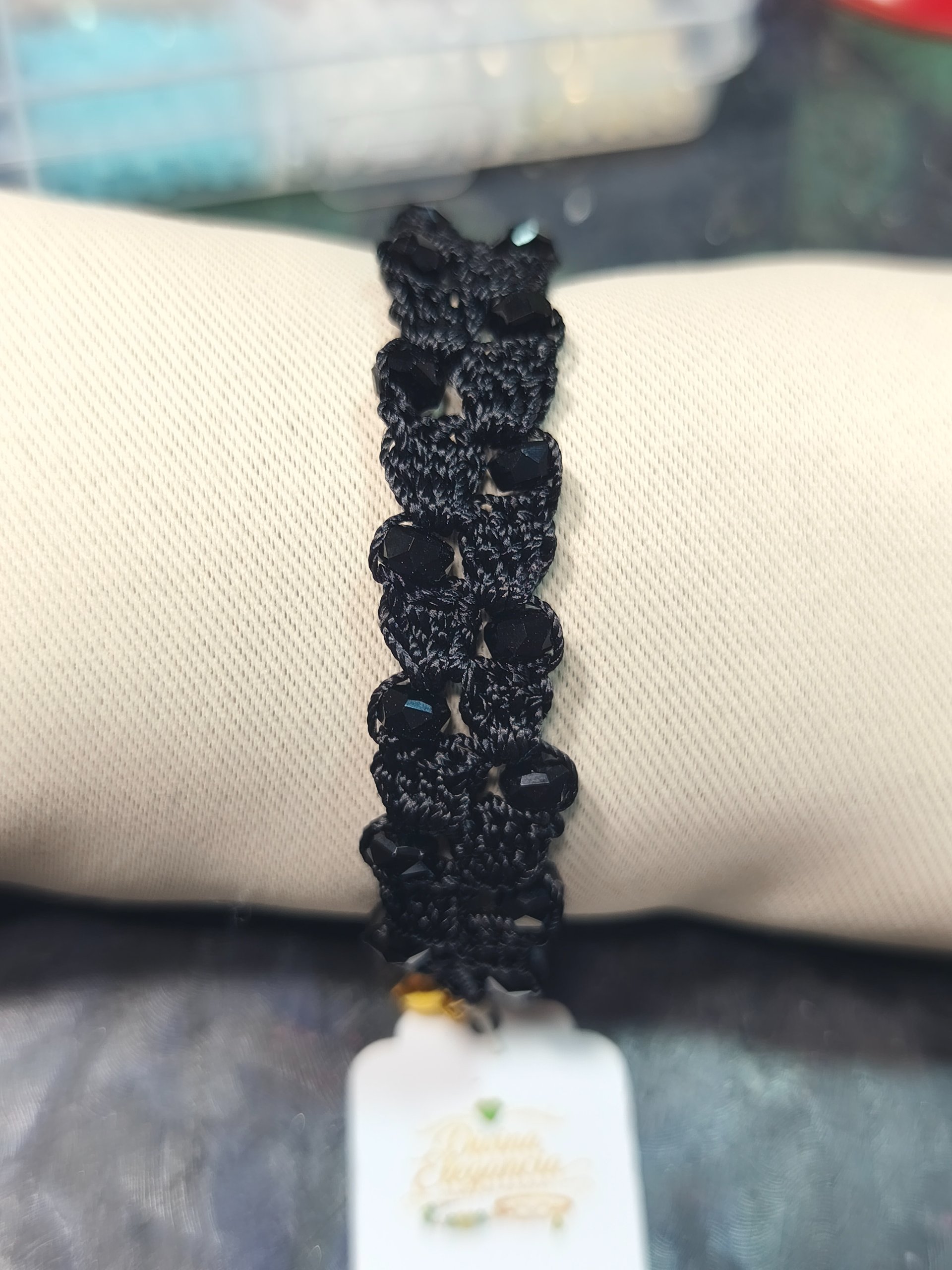 Pulsera black 6mm