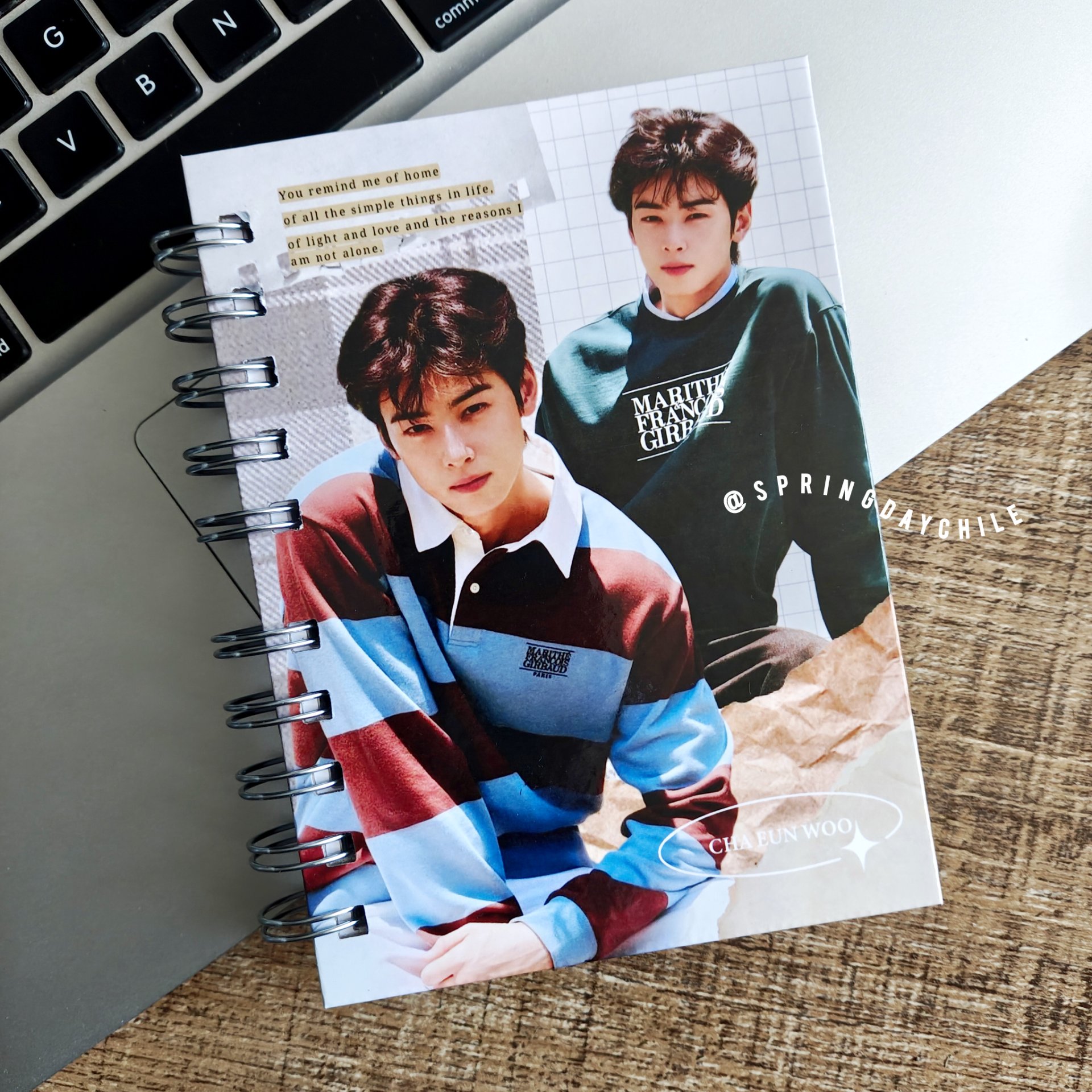 CHA EUN WOO - Mini Cuaderno