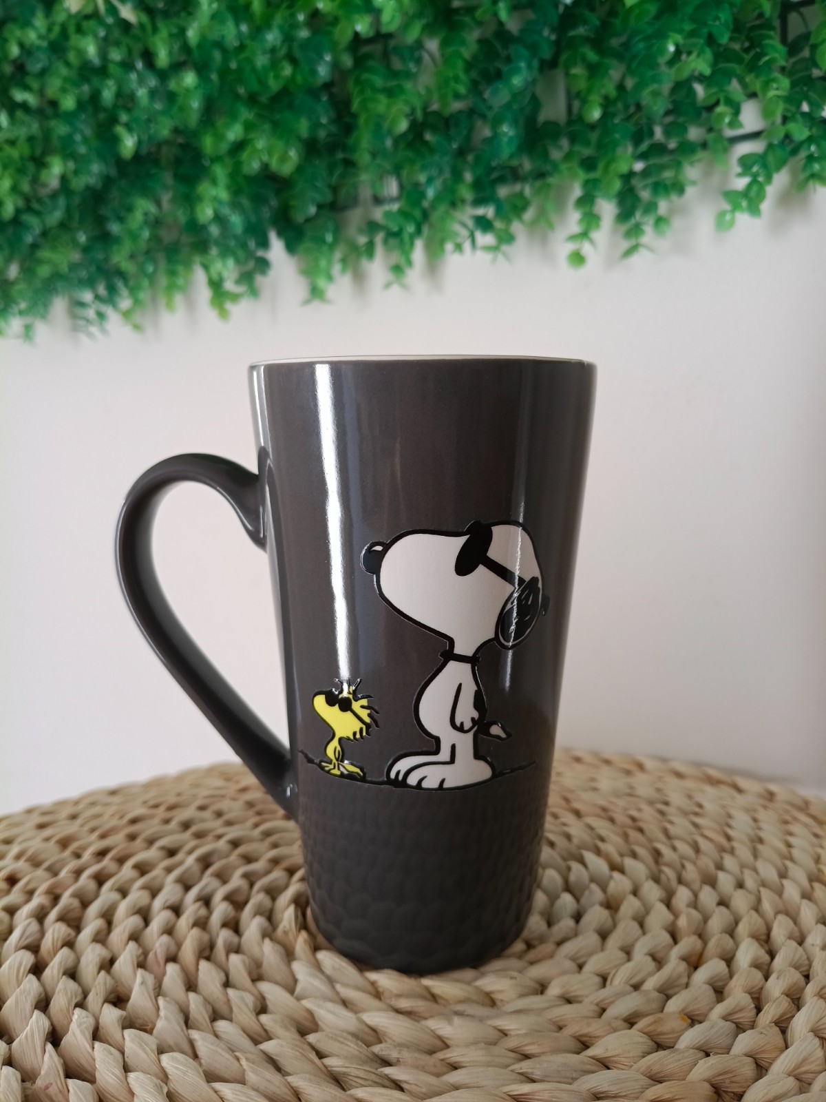 Tazón gris Snoopy