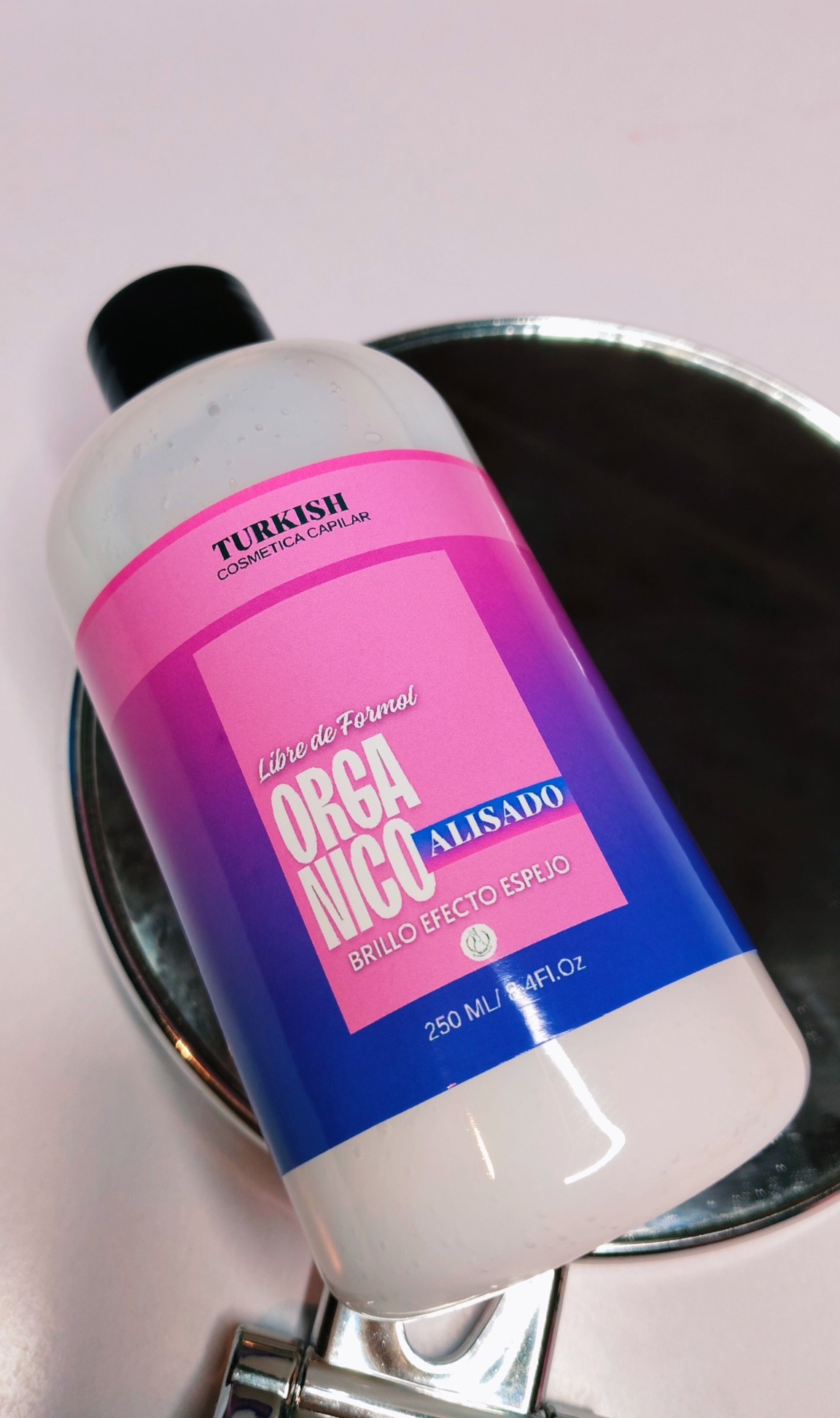 ALISADO ORGANICO + BRILLO EFECTO ESPEJO 250 ML