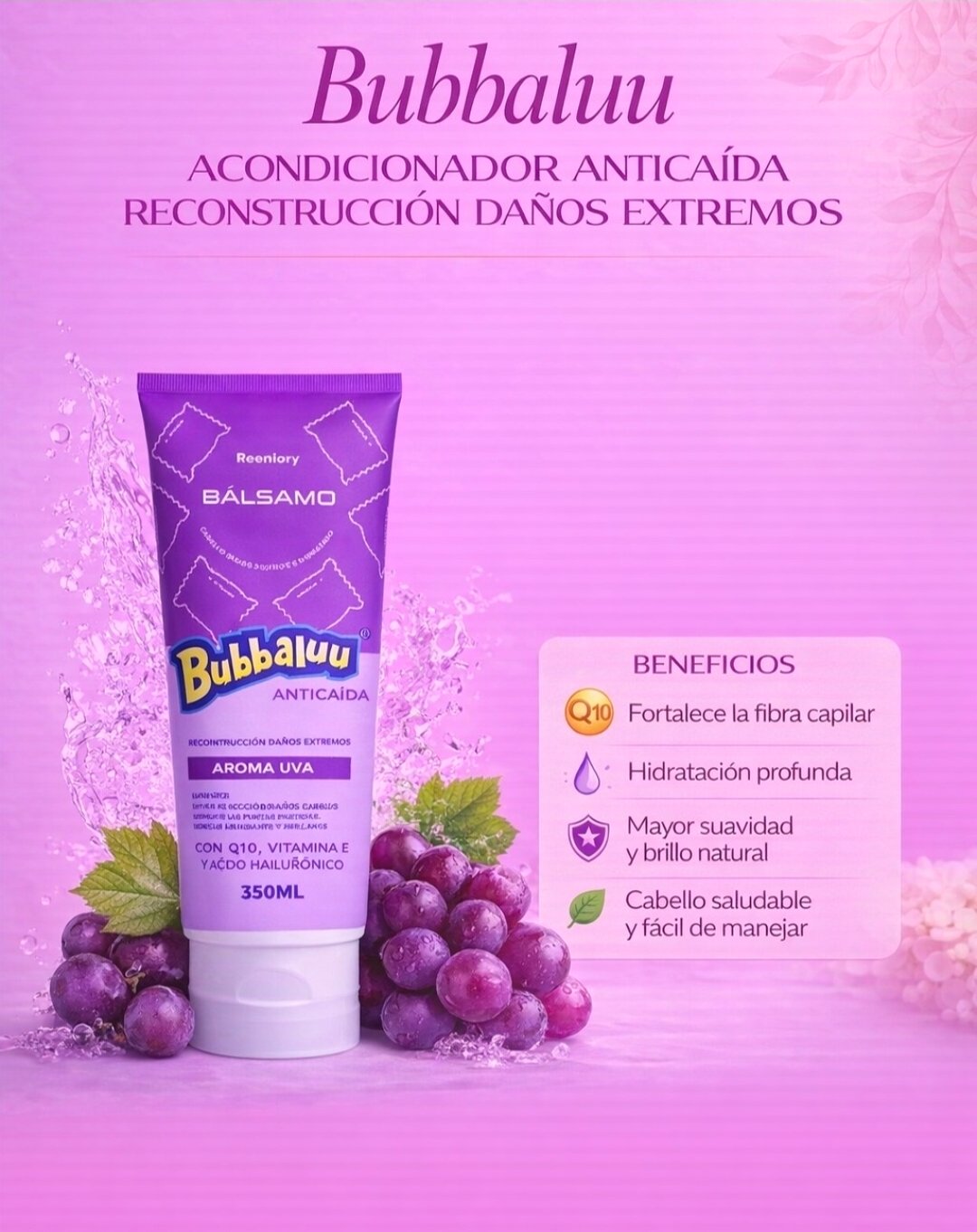 Bálsamo anticaída uva.