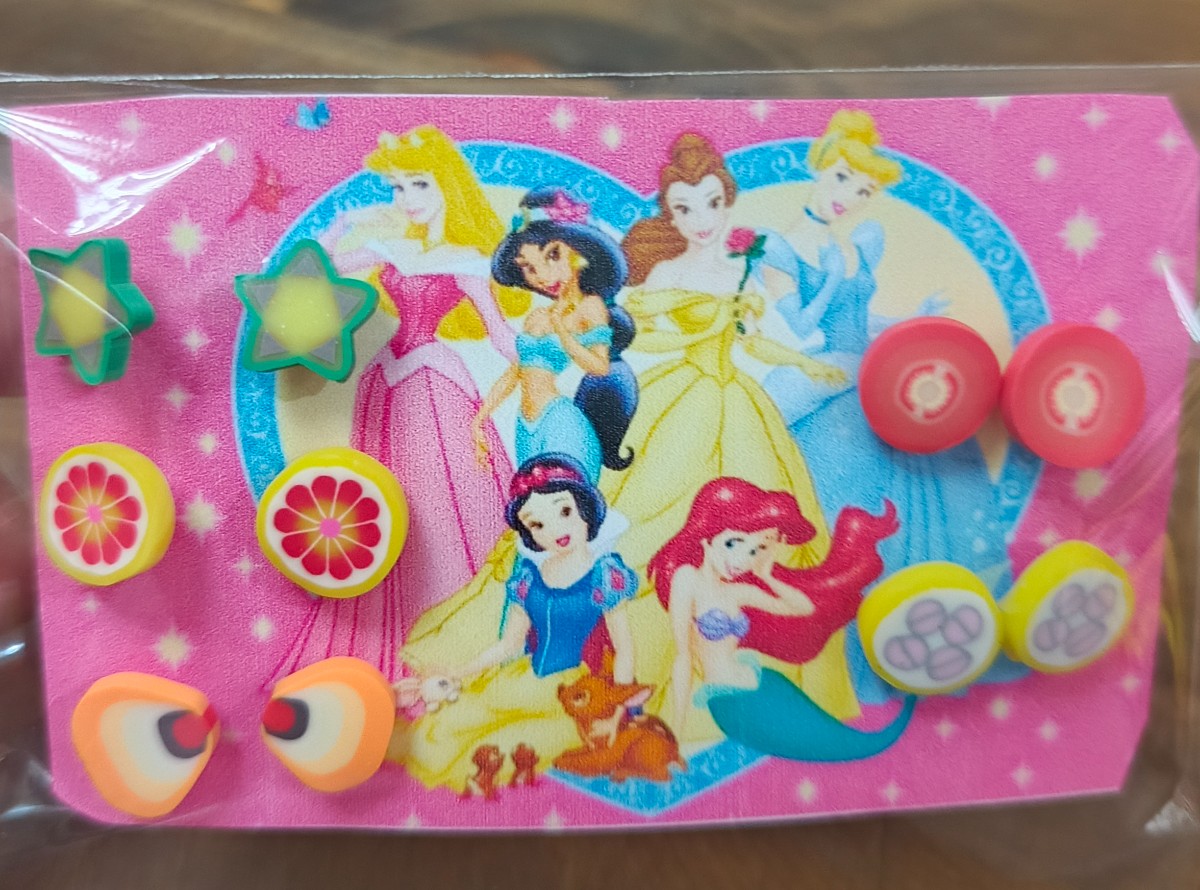 Pendientes niñas princesas 
