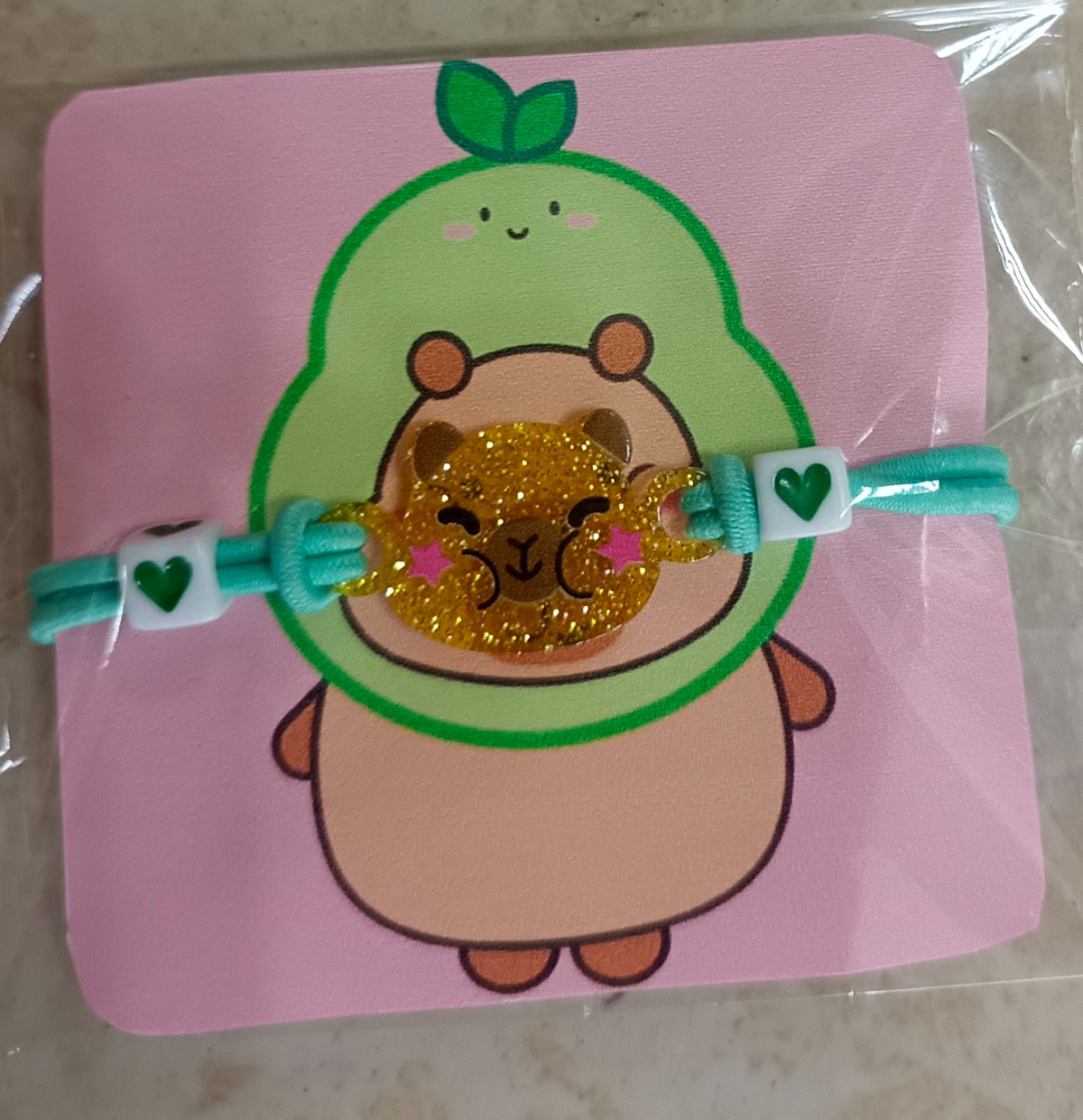 Pulsera de niños capibara 