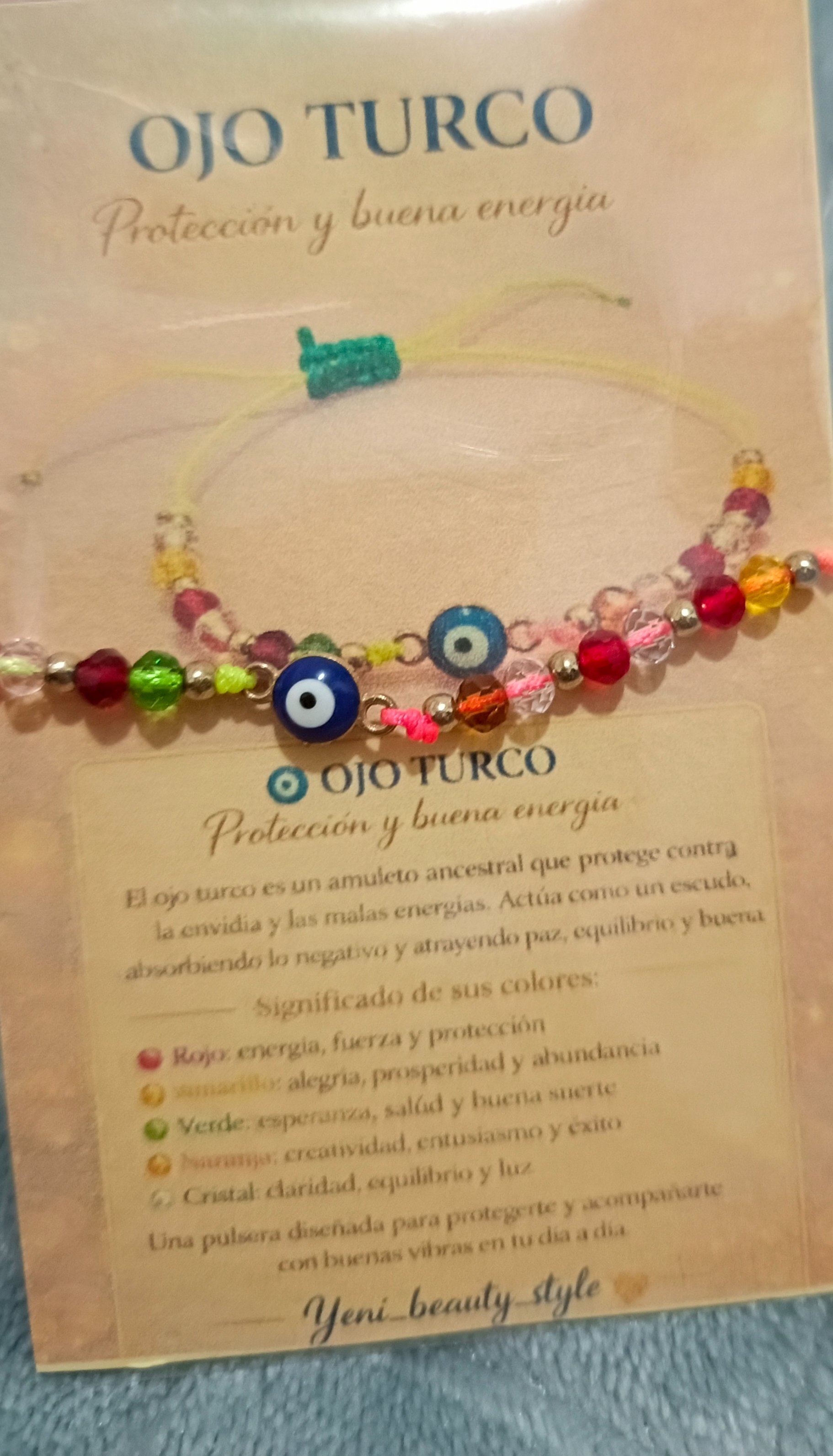 Pulsera de protección 