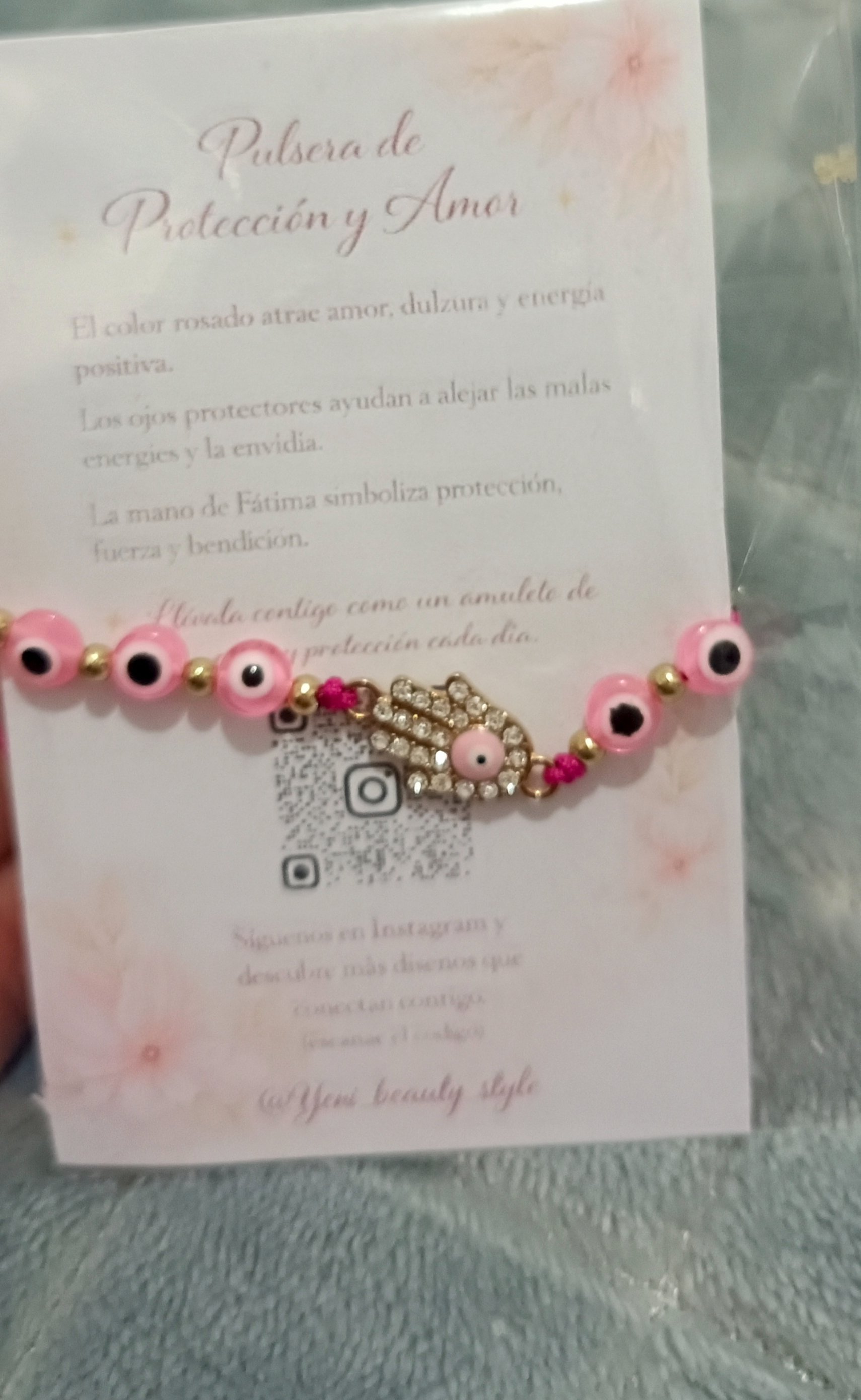 Pulsera de protección 