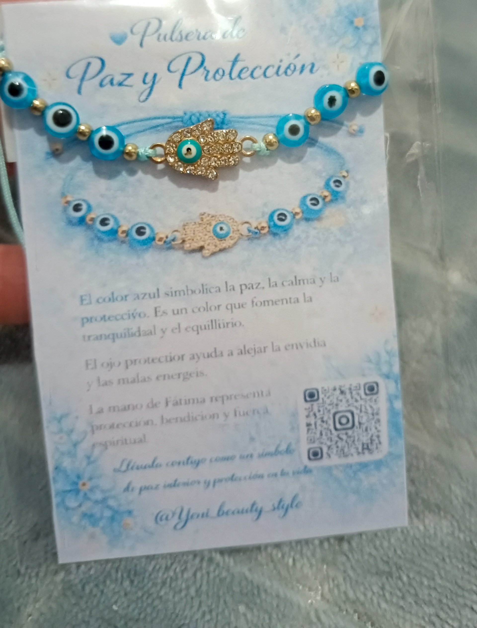 Pulsera de protección 